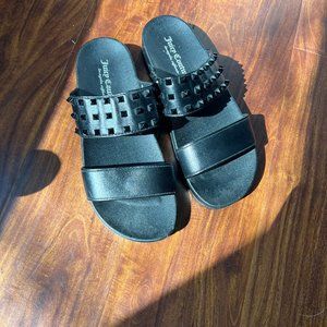 Juicy Coutour Studded Slides